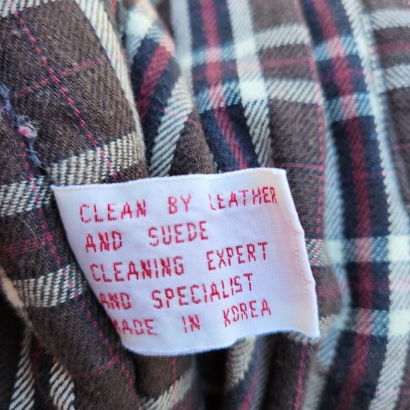 Wilsons M Julian Suede Leather Brown Vest Full Zip Vintage Men Extra Large Korea - Picture 9 of 10